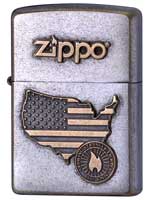 ZIPPO LOGO METAL / ジッポーロゴメタル