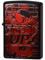 DISC UP Zippo A(赤) | Zippoオンラインショップ